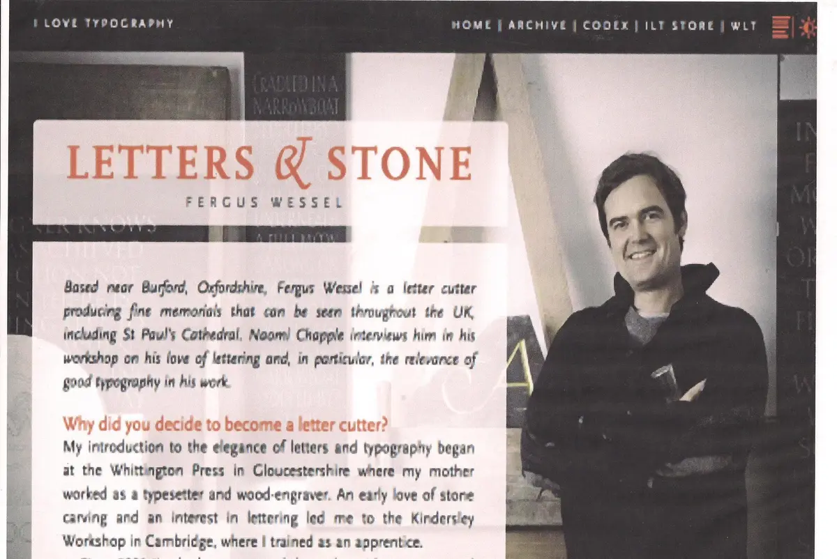 I love typography article 001