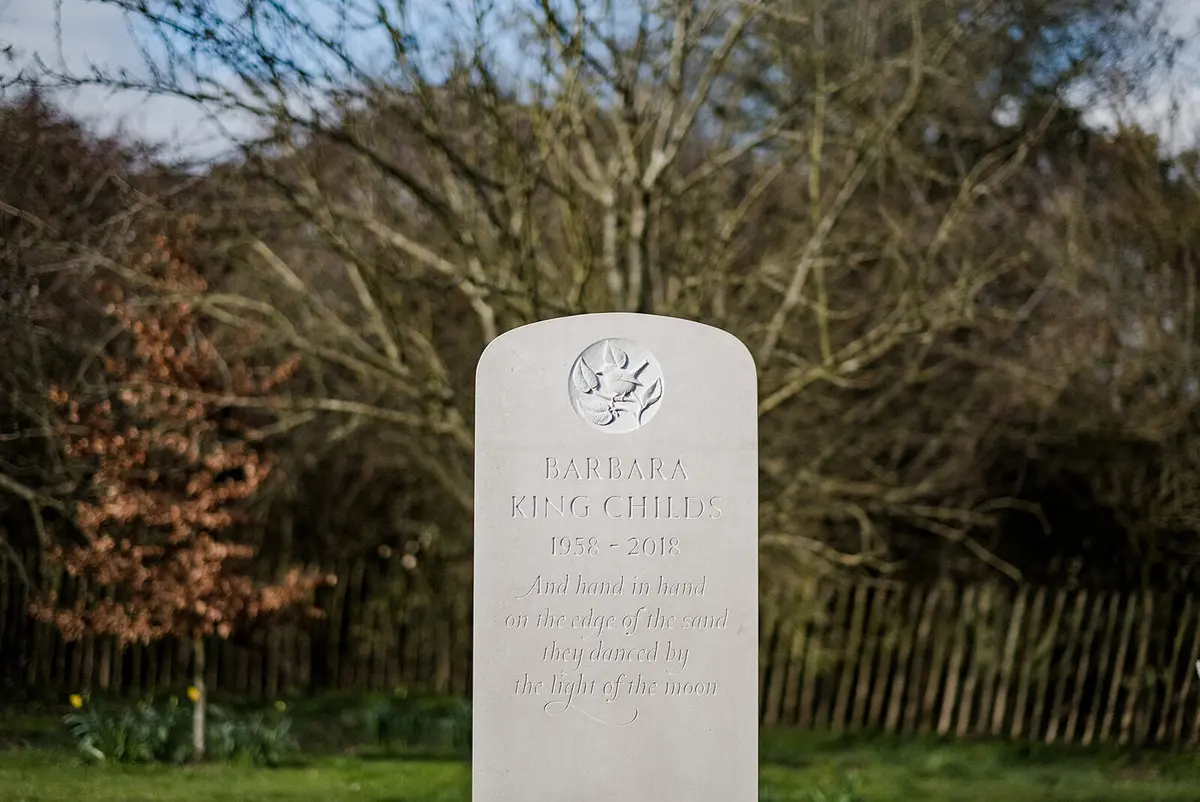 Funeral poem headstone