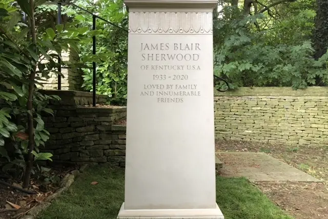 traditional headstone