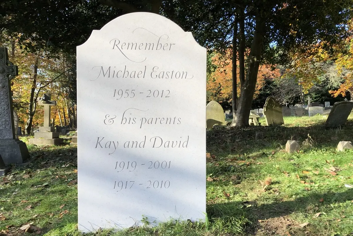 unique bespoke headstone