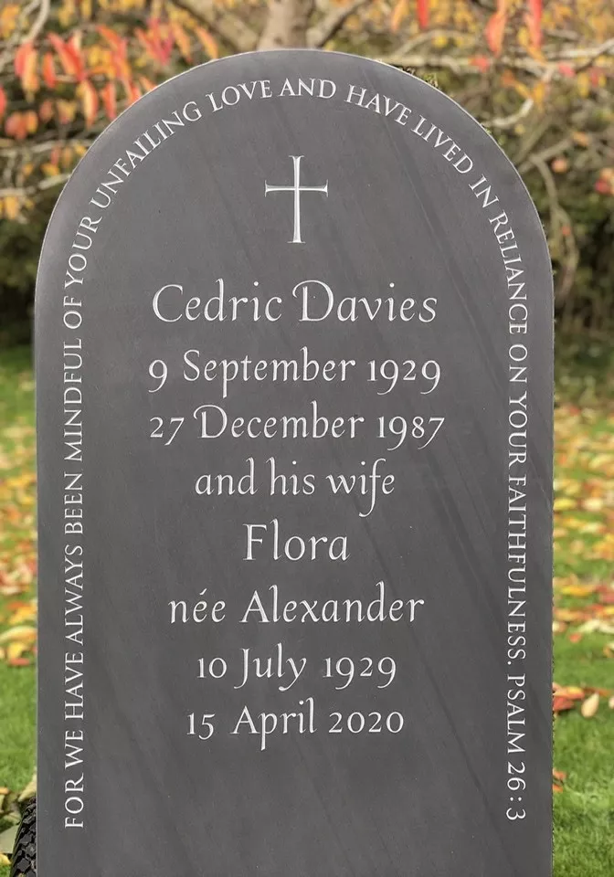 Husband And Wife Headstones - An Expert'S Guide To… | Stoneletters