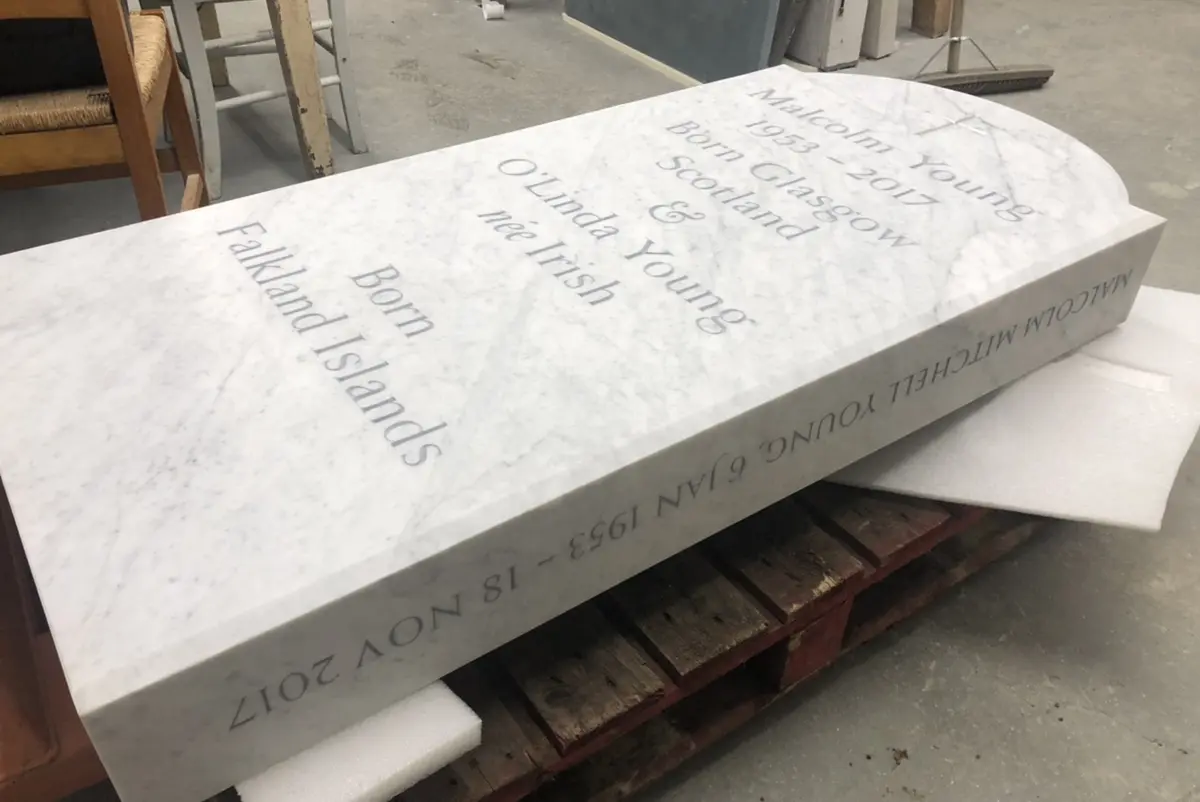 unique gravestone in aurisina