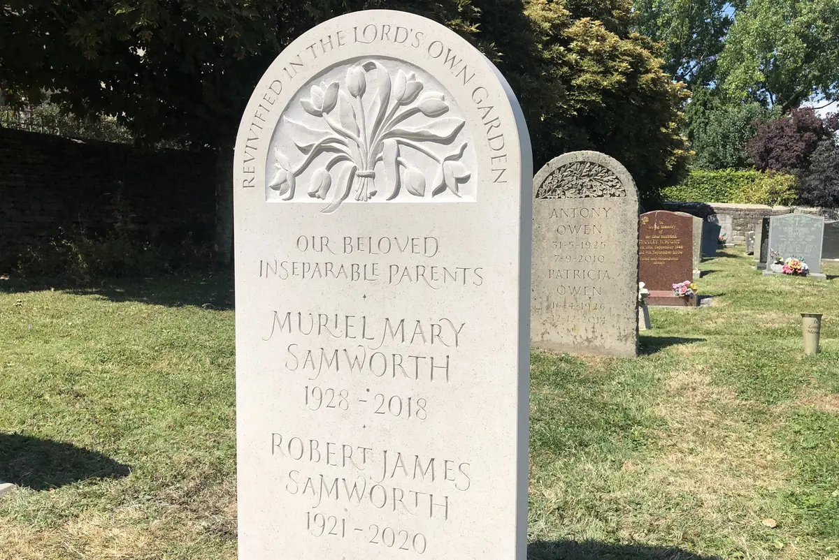 Beautiful headstone 1