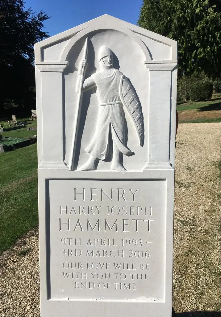 Beautiful and majestic headstone