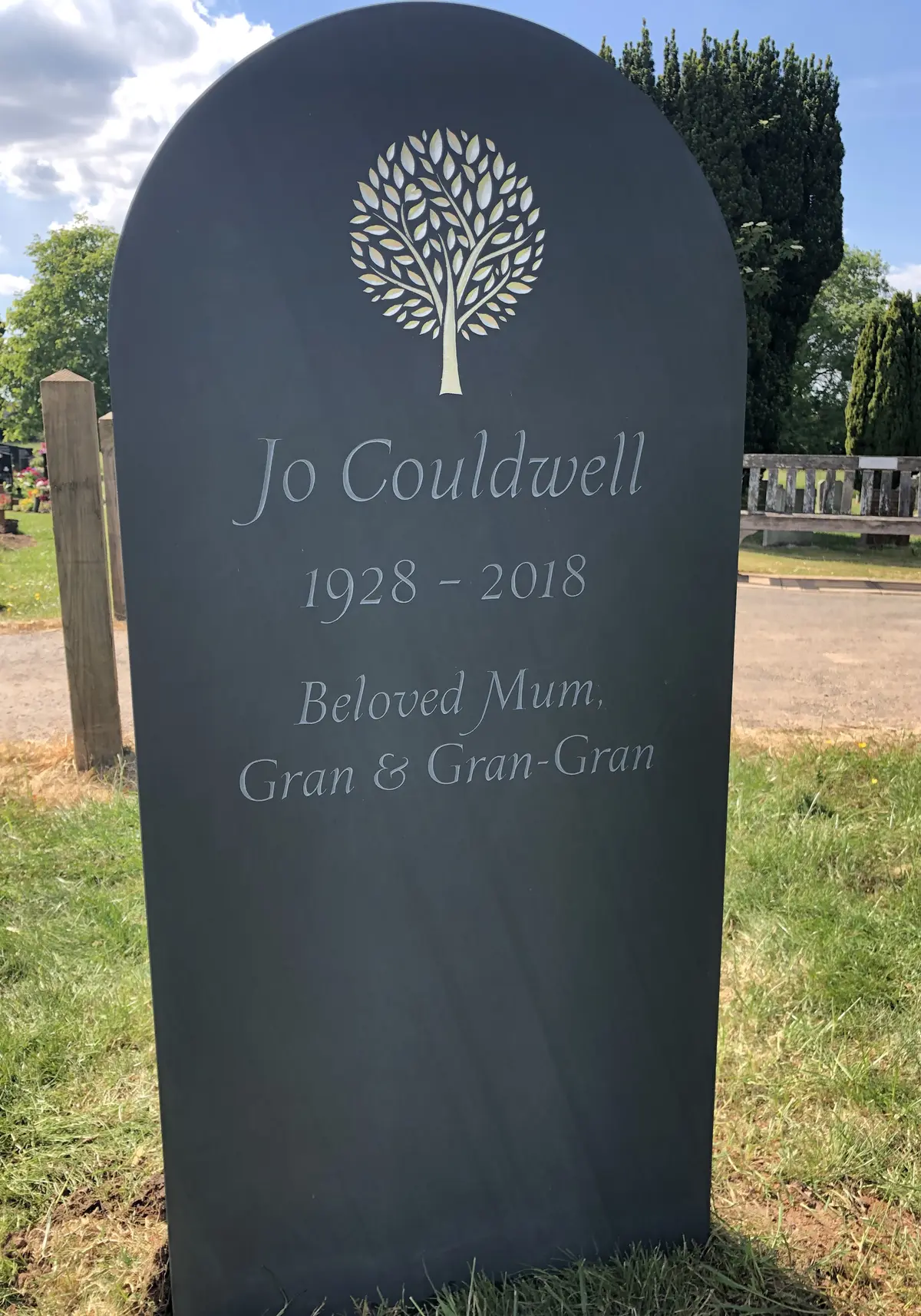 beautiful headstone carving