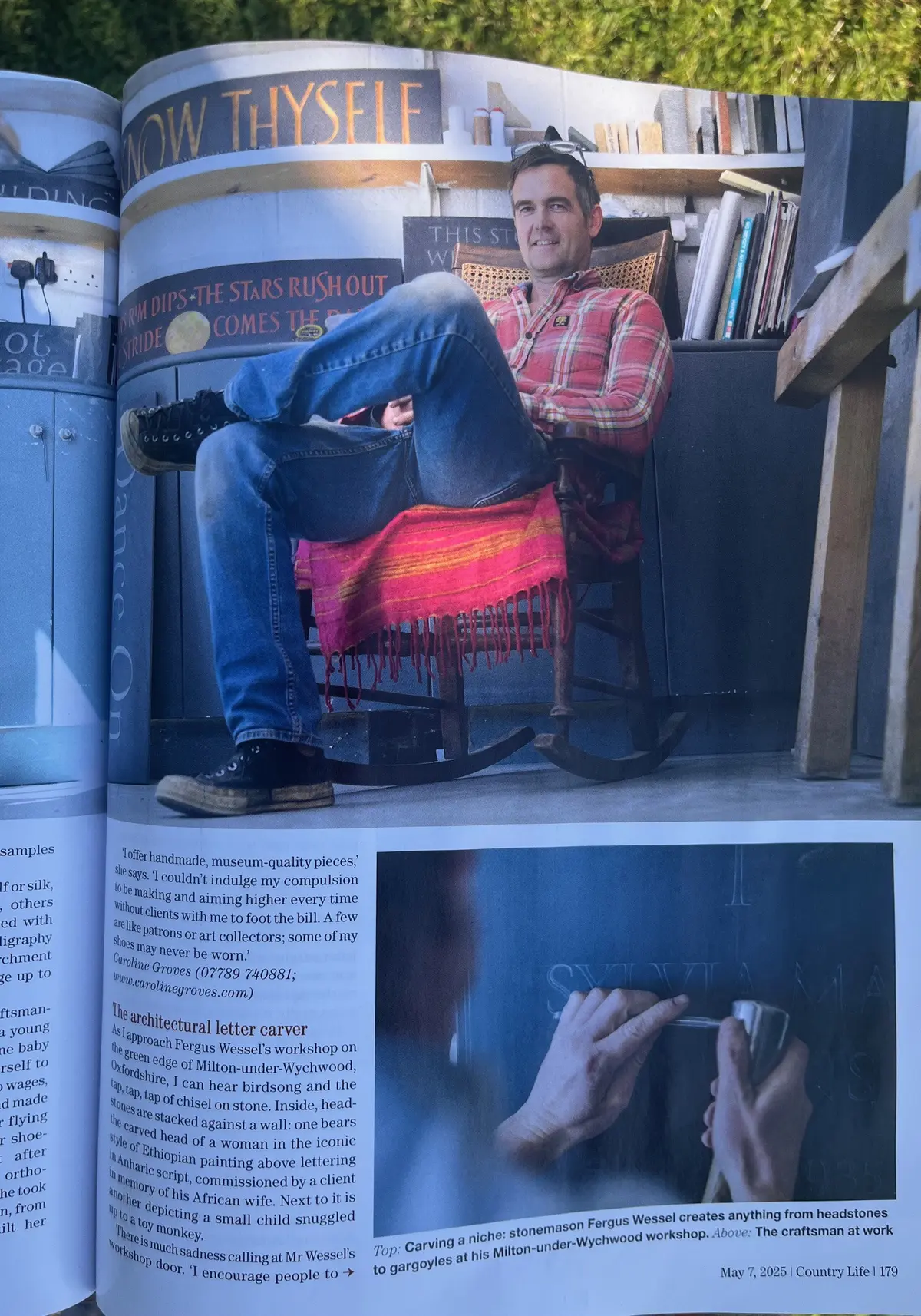 Fergus Wessel Country Life Magazine