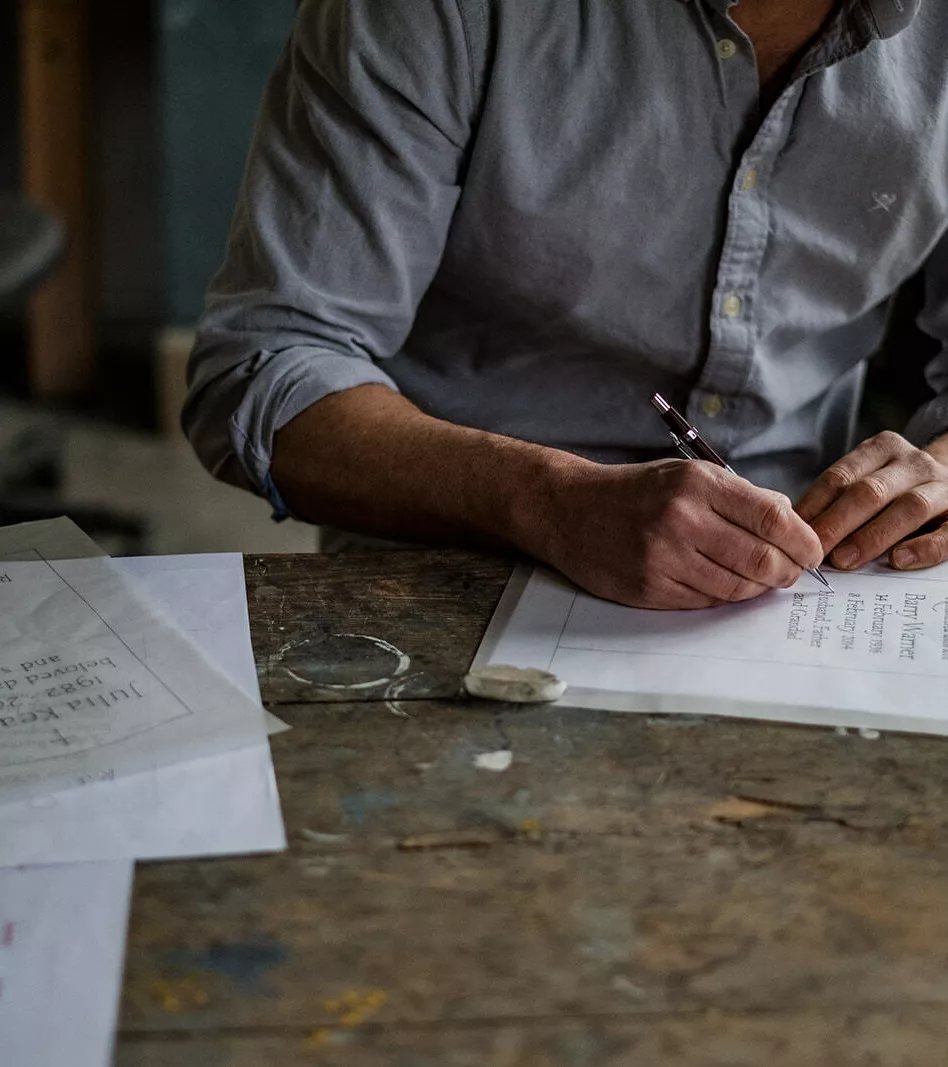 Design for a headstone