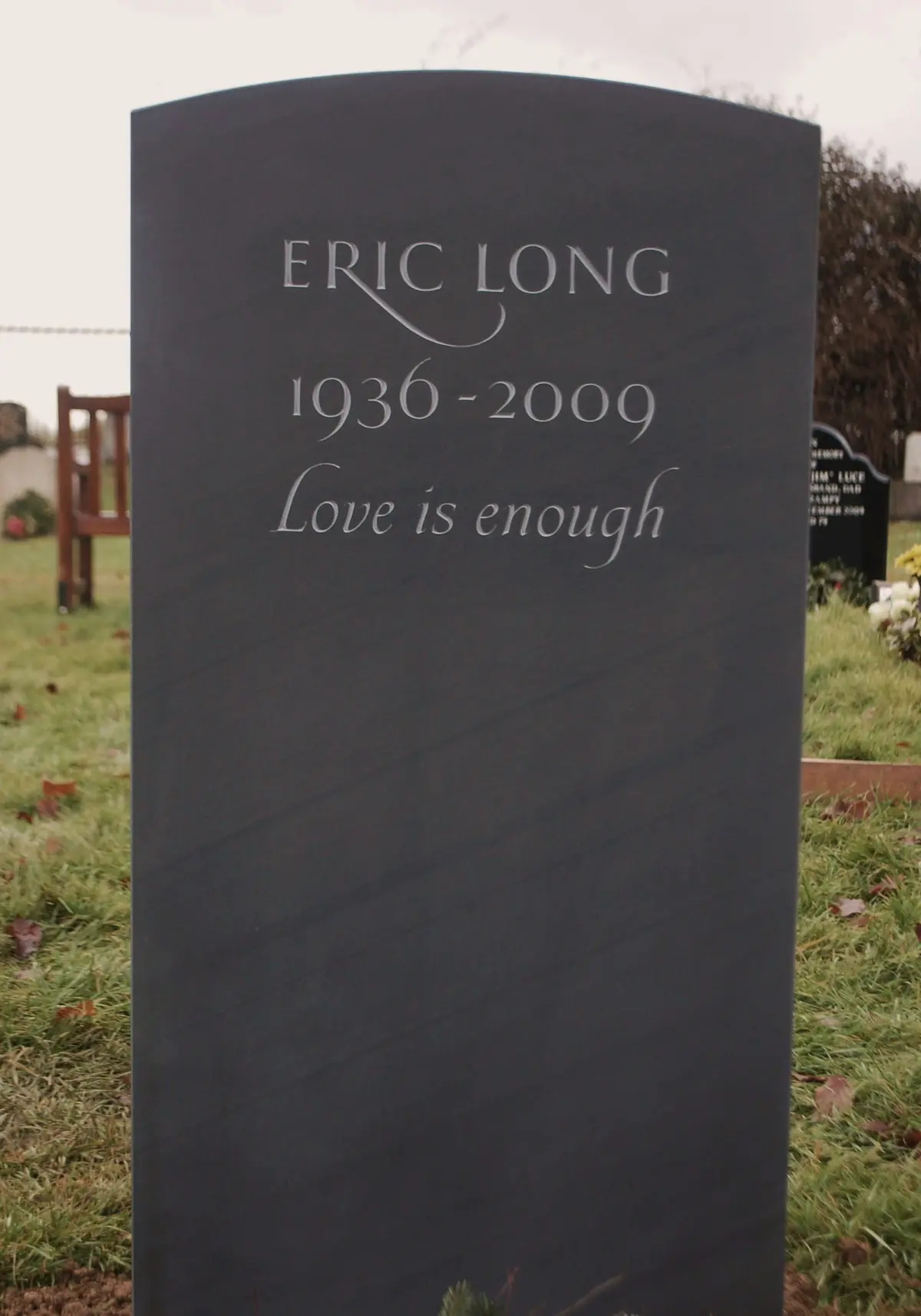 Simple headstone