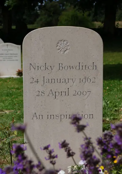 Traditional headstone