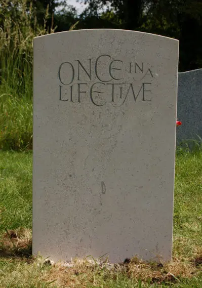 Headstone inscription