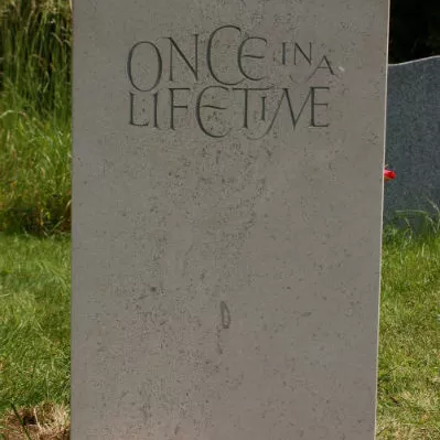 Headstone inscription
