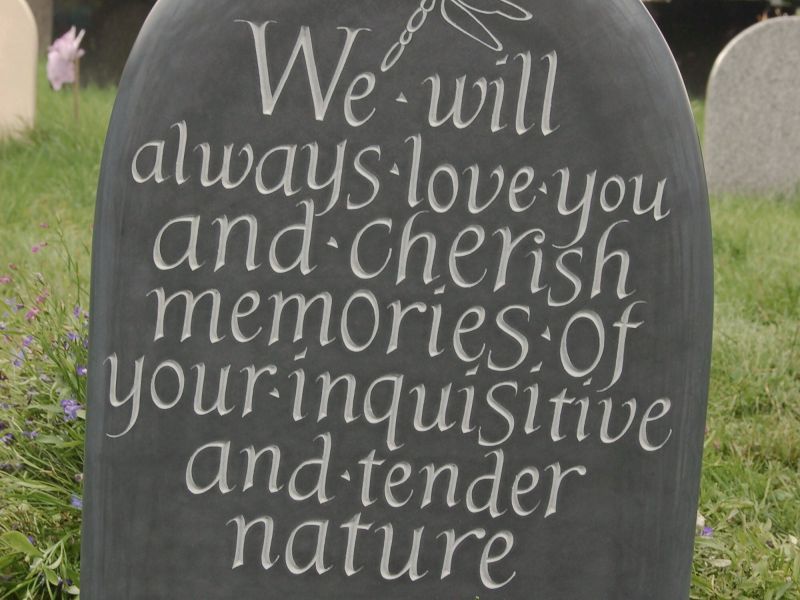 Children's Headstones & Memorials | Stoneletters