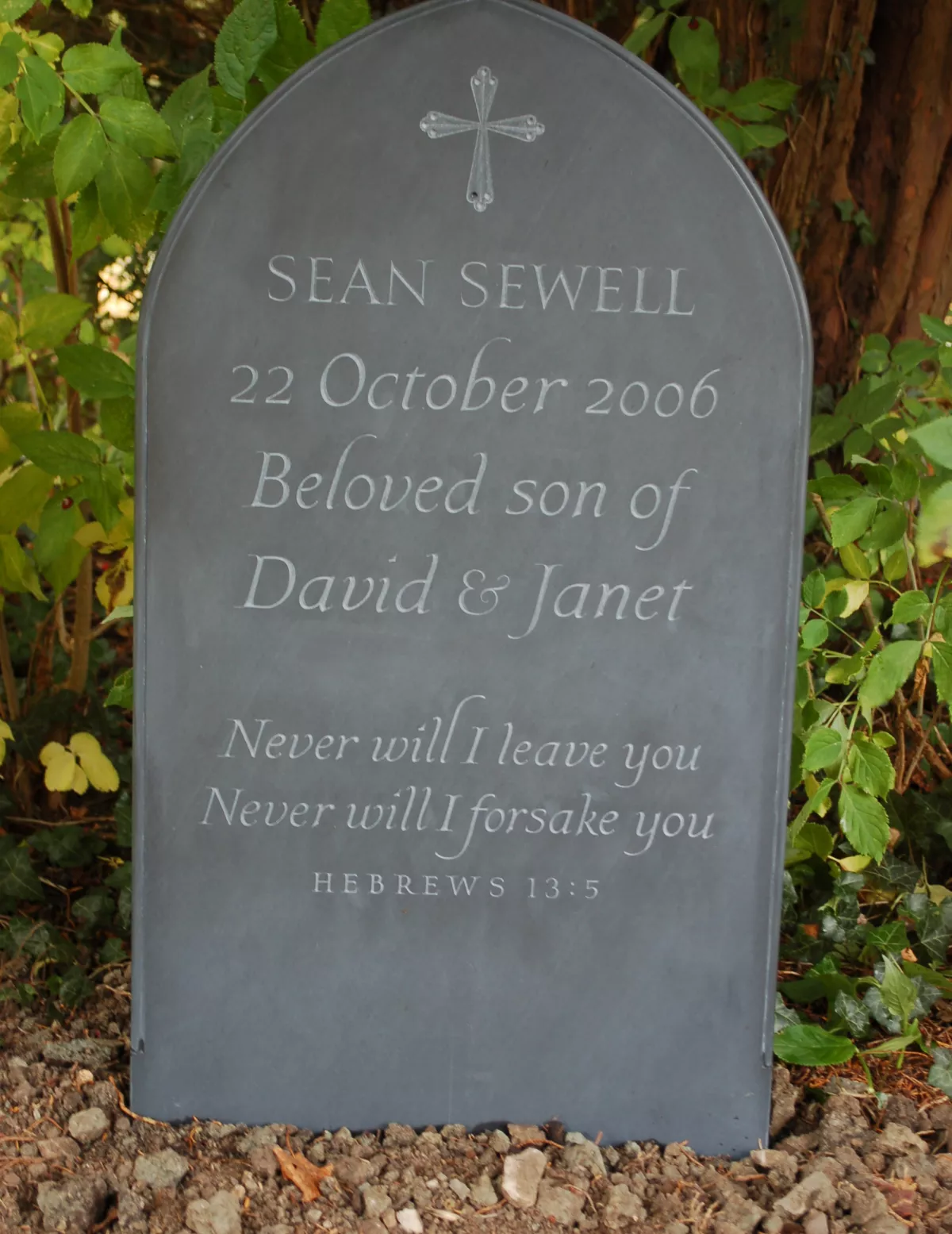 Baby gravestone