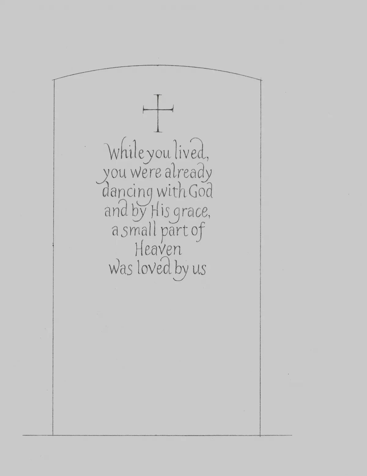 Childrens headstone design