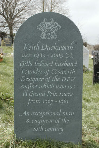 green slate headstone