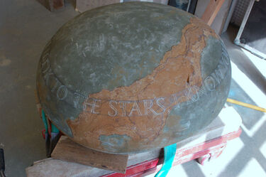 pebble bespoke memorial drawn out