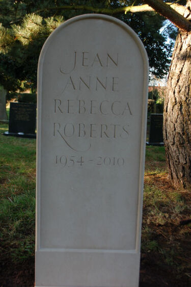 Portland limestone headstone
