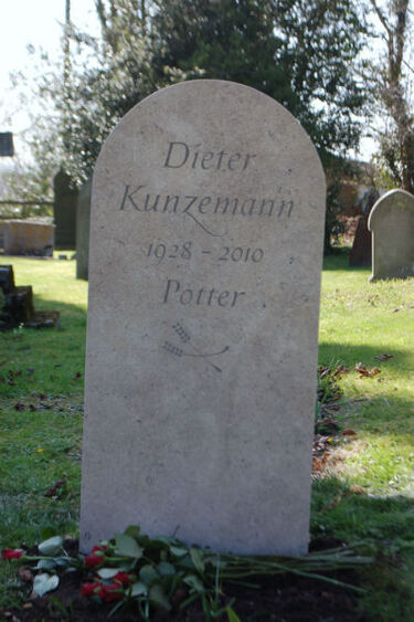 Purbeck limestone headstone