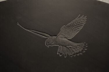 bird gravestone symbol