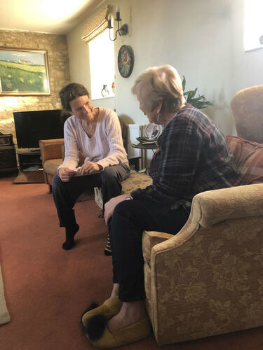 Interview about Maggie's cancer charity