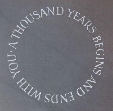 headstone epitaph in circle