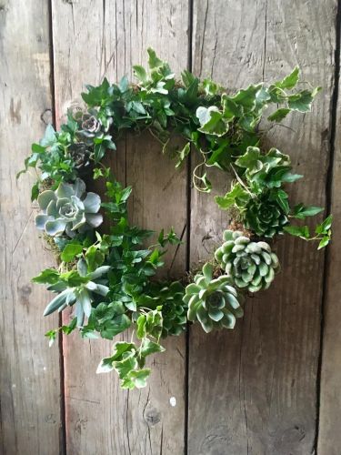 Funeral flower wreath