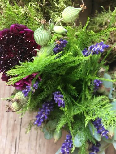 Funeral sympathy flower arrangement