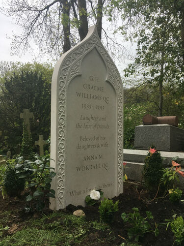 bespoke memorial in highgate