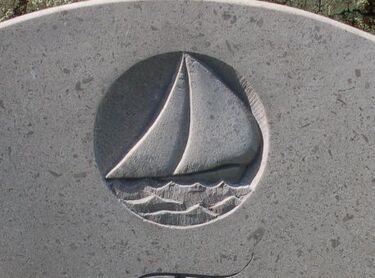 Headstone symbol boat Headstone symbol boat
