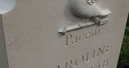 headstone in Kensal Green Cemetery