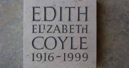 cremation memorial stone in hopton wood