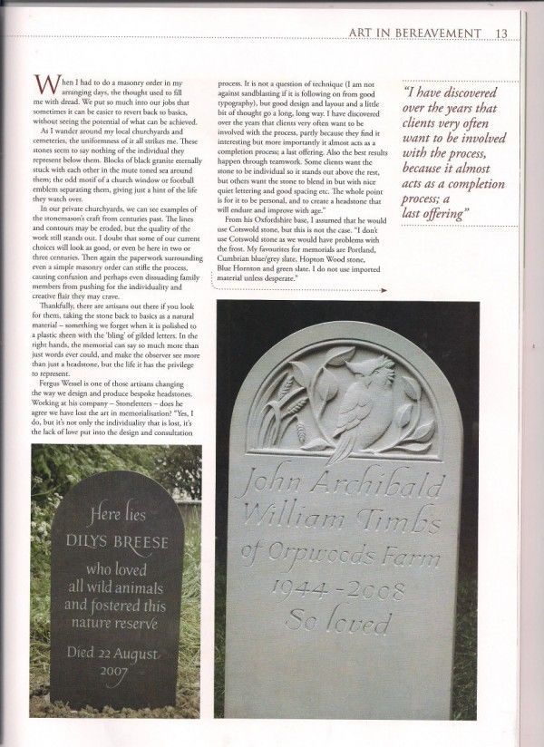 Funeral Times Article Page 2 001 R50