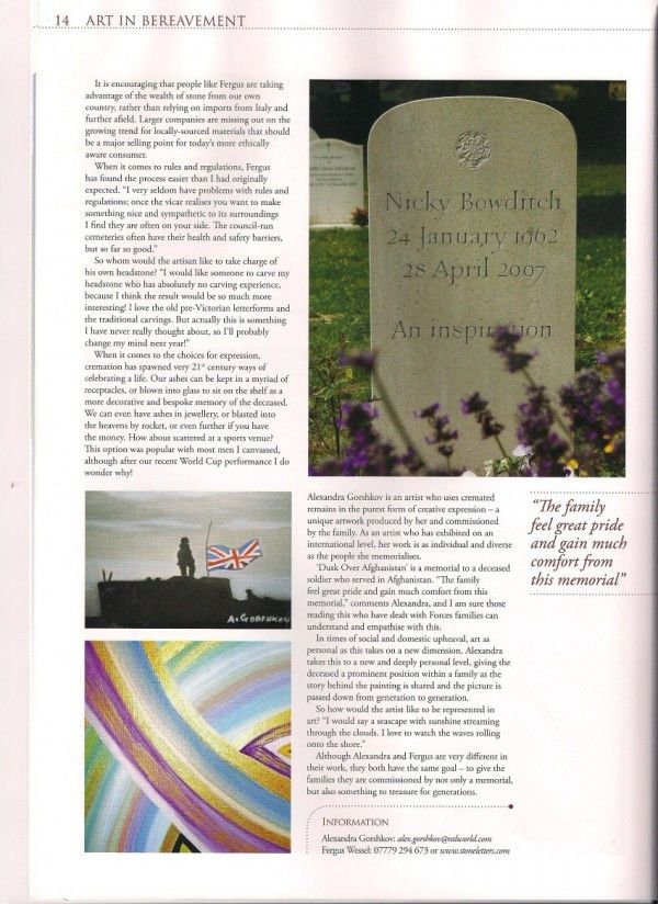 Funeral Times Article Page 3 001 R50