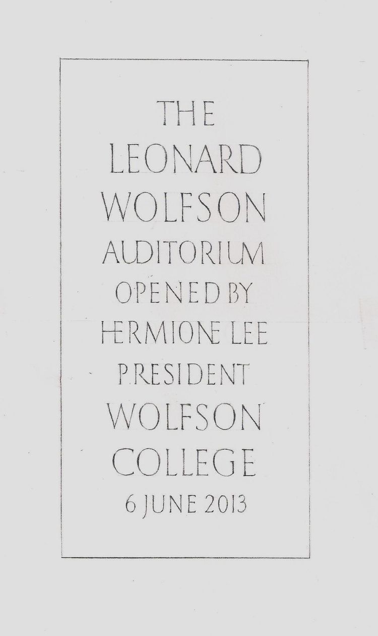 opening plaque design