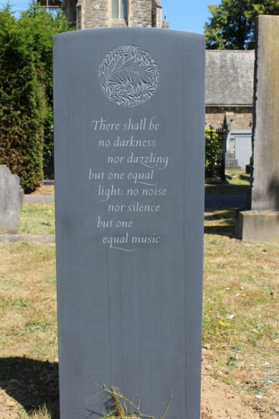 beautiful headstone quote