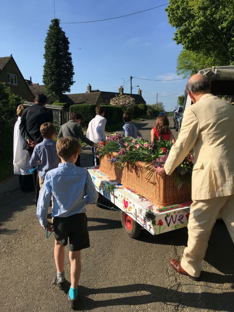 diy funeral procession